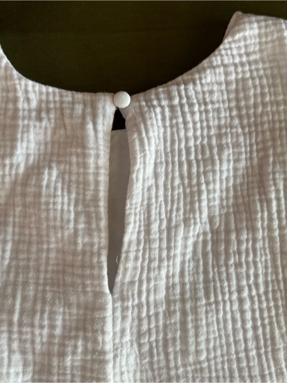 Z-SUPPLY BEAU WHITE GAUZE TOP - Picture 9 of 9
